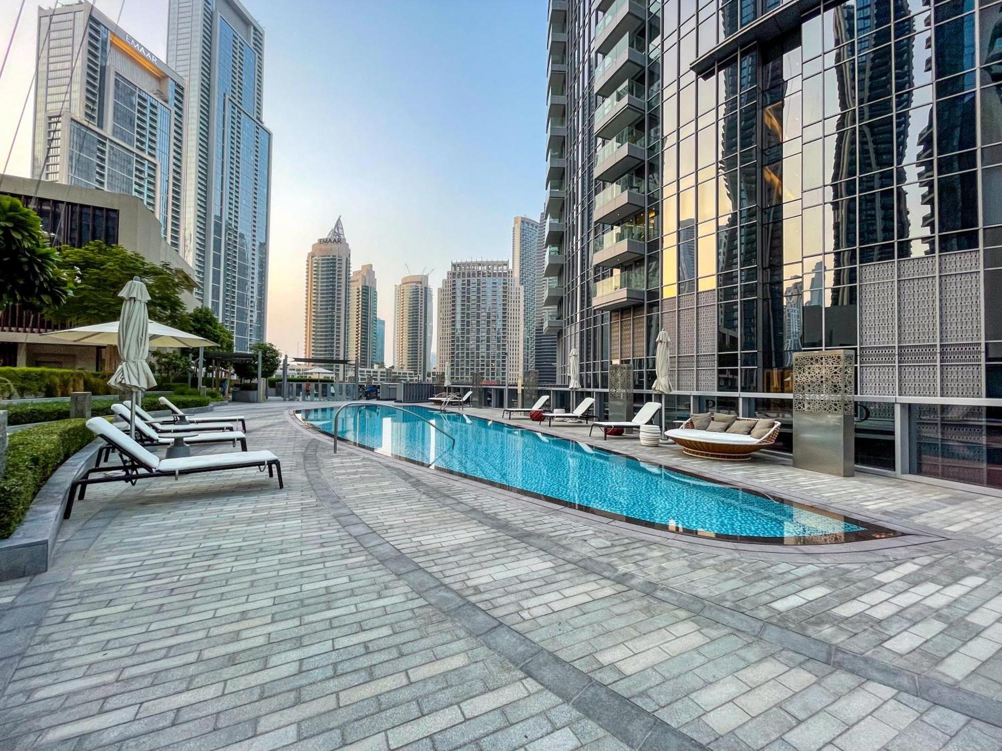 Maison Privee - Ultimate Living With Front-Row Views Of Burj Khalifa & Dubai Fountains Exteriör bild